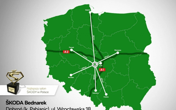 Skoda Octavia cena 197999 przebieg: 5, rok produkcji 2024 z Lubycza Królewska małe 562